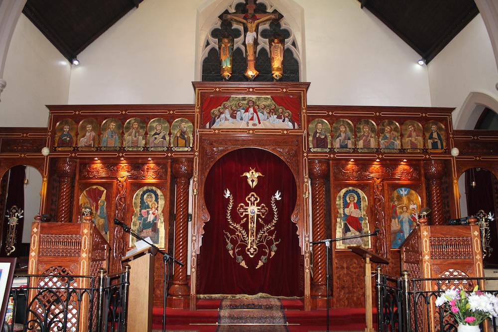 The Iconstasis at the Church of St. Mary & St. Mina