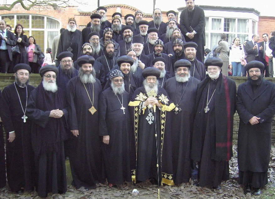 H.H. Pope Shenouda III Visiting the U.K. in 2006