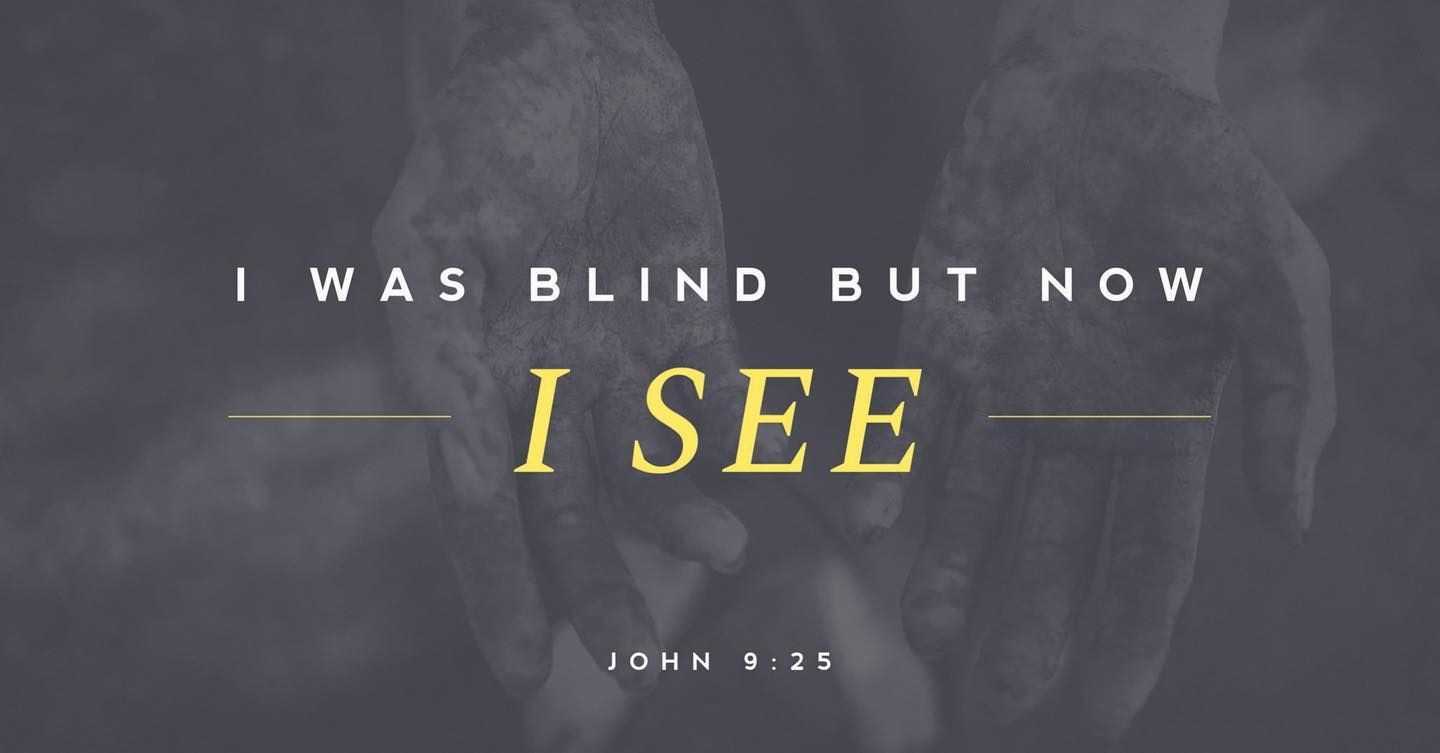 This blind man is the human race. Therefore Christ came to illuminate since the devil had blinded us.” – St. Augustine