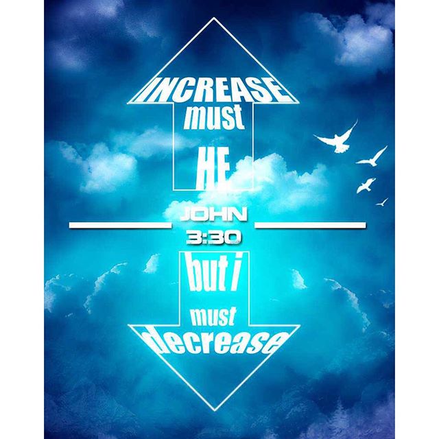 “He must increase, but I must decrease.” John 3:30 . “May God who is always perfect grow and increase in you for the more you comprehend Him the more He will appear to increase in you. As for Himself, He does not increase since He is the everlasting Perfection…This is also true of the inner depths of a person for he truly grows in the Lord God who appears increasingly in Him. However, the person himself seems to diminish when he falls away from his own arrogance and establishes the glory of God.” St. Augustine #Hemustincrease #Imustdecrease #dailyreadings #coptic #orthodox…