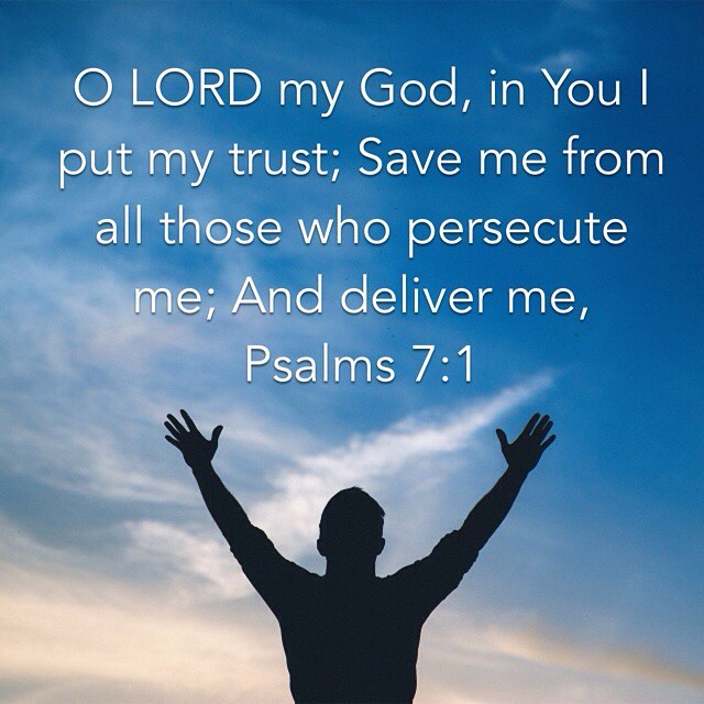 “O Lord my God, in You I put my trust, Save me from all those who persecute me, And deliver me” - Psalm 7:1
.
“Faith and prayer are the keys by which the gates of God's mercies are opened and the arms by which a believer overcomes a formidable temptation and conquers his spiritual enemy. In time of trouble, believer always flees to the Lord of the whole church and takes refuge in Him who gives a personal shelter and has the power to deliver from the adversary who threatens to kill him. He finds all-sufficency and security in Him. Nothing is more sure than God's sustaining energy to everyone who relies on Him.” - Fr. Tadros Malaty