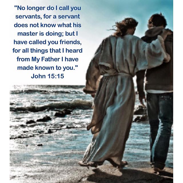 "No longer do I call you servants, for a servant does not know what his master is doing; but I have called you friends, for all things that I heard from My Father I have made known to you."
John 15:15
.
"We need to achieve the desire of our Friend (the Lord Jesus) and reveal to Him the secrets of our hearts. We must not ignore His trust. Let us show Him our hearts so that He may open His heart for us...So a friend, if he is truly a friend, does not hide anything, but rather pours out himself as our Lord Jesus pours out His Father’s secrets. 
Thus, he who does God’s will is God’s friend and is honored by this name. He who has the same mind is a friend because there is oneness of thought between friends. Nobody is more despised than the offender against friendship is."
Saint Ambrose
#Jesusismyfriend #dailyreadings #Holy50 #coptic #orthodox #ChristisRisenandAscended