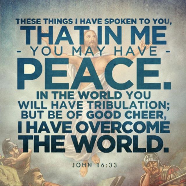 “These things I have spoken to you, that in Me you may have peace. In the world you will have tribulation; but be of good cheer, I have overcome the world." - John 16:33
.
“He allows us also to overcome by looking up to the Head of our faith. We walk the same path that He passed through for our sake. We are not dead because we struggle with death. We are immortal because of our victory. Does death corrupt our bodies? So what? Our bodies will not remain corrupt, but will rather be in a better state. 
Let us then overcome the world. Let us run toward eternity. Let us follow the King. Let us prepare the memorial of victory. Let us despise the worldly pleasures. We do not need much effort to achieve this. 
Let us turn to heaven so that we may conquer the world! When you do not desire the world, you overcome it. When you deride it you vanquish it. 
We are strangers and passengers. Let us not grieve for any sad thing related to the world.” - St. John Chrysostom
#beofgoodcheer #inthisworldyouwillhavetribulation #ihaveovercometheworld #overcometheworld #dailyreadings #coptic #orthodox