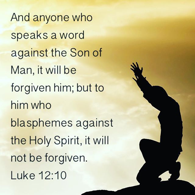 ““And anyone who speaks a word against the Son of Man, it will be forgiven him; but to him who blasphemes against the Holy Spirit, it will not be forgiven.” -‭‭Luke‬ ‭12:10‬ ‭ . There is nothing worse than blasphemy! No sin can be compared with it. Nothing else enrages God so much, as for His name to be blasphemed. For this no one should either be negligent and be swayed himself, but neither should he be indifferent, if he hears his friend or his enemy blaspheming. This sin increases all the evils, disturbs and confuses our whole life and…