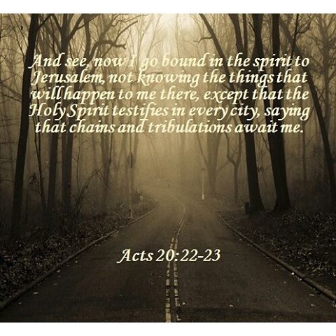 And see, now I go bound in the spirit to Jerusalem, not knowing the things that will happen to me there, except that the Holy Spirit testifies in every city, saying that chains and tribulations await me. Acts 20:22-23 . . “Faith is not simply a belief but also a life… faith is not just to be mentally convicted but is an action inside the heart, to lead one through his life.” Pope Shenouda . #coptic #dailyreadings #bible #orthodoxy #faithtolead #faith #whentheroadisblurry #unclear and you don’t know #whatwillhappen