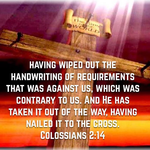 "having wiped out the handwriting of requirements that was against us, which was contrary to us. And He has taken it out of the way, having nailed it to the cross."
Colossians 2:14
.
"The Cross is the crown of victory. It has brought light to those blinded by ignorance. It has released those enslaved by sin. Indeed, it has redeemed the whole of mankind. Do not, then, be ashamed of the Cross of Christ; rather, glory in it. Although it is a stumbling-block to the Jews and folly to the Gentiles, the message of the Cross is our salvation. Of course it is folly to those who are perishing, but to us who are being saved, it is the power of God. For it was not a mere man who died for us, but the Son of God, God made man."
St. Cyril of Jerusalem 
#Cross #wipedoutsins #dailyreadings #coptic #orthodox