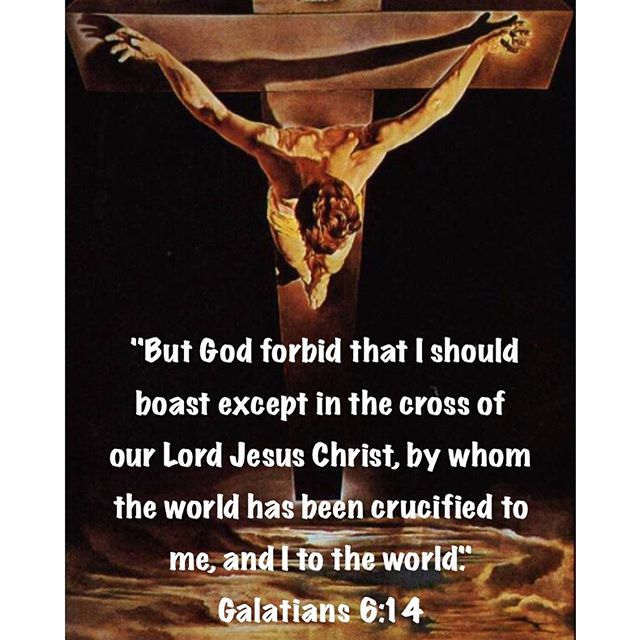 "But God forbid that I should boast except in the cross of our Lord Jesus Christ, by whom the world has been crucified to me, and I to the world."
Galatians 6:14
.
"What he here calls the world is not the heaven nor the earth, but the affairs of life, the praise of men, retinues, glory, wealth, and all such things as have a show of splendor. To me these things are dead... And I am dead to them, neither do they captivate nor overcome me, for they are dead once for all, nor can I desire them, for I too am dead to them. Nothing can be more blessed than this putting to death, for it is the foundation of the blessed life."
St John Chrysostom 
#Cross #crucifiedtotheworld #boastinthecrossonly #dailyreadings #coptic #orthodox