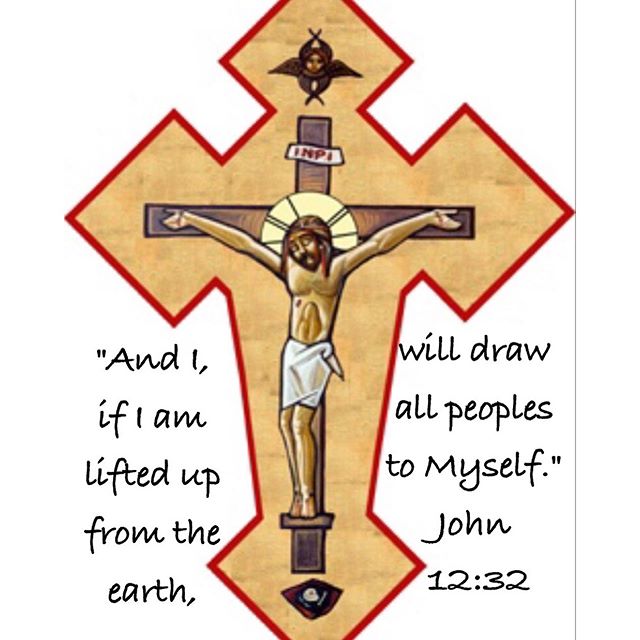 Happy Feast of the Cross
.
"And I, if I am lifted up from the earth, will draw all peoples to Myself." John 12:32
.
"The way unto God is a daily cross. No one can ascend unto heaven with comfort, we know where the way of comfort leads.”
St Isaac the Syrian
#feastoftheCross #HolyCross #dailycross #dailyreadings #coptic #orthodox