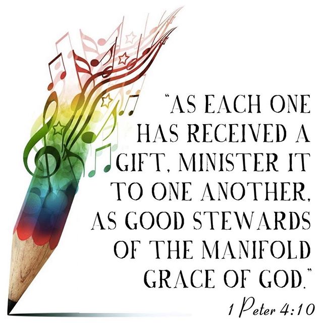 “As each one has received a gift, minister it to one another, as good stewards of the manifold grace of God.” – 1 Peter 4:10 . “You are steward over every gift that God has given you, to use it for the glory of His Name, and not for your personal glory” – H.H. Pope Shenouda III #gifts #talent #useyourgiftsforgood #serveotherswithwhatyouhave #servewithwhatyouaregiven #stewardsofthemanifoldgraceofGod #ministertooneanother #dailyreadings #coptic #orthodox