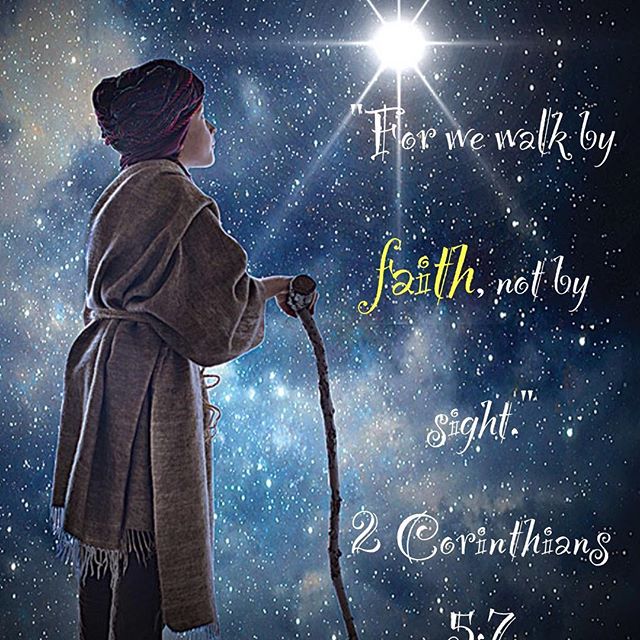 “For we walk by faith, not by sight.” 2 Corinthians 5:7 . “Faith is to believe what you do not see; the reward of this faith is to see what you believe.” Saint Augustine #Faith #fastoftheNativity #Advent #dailyreadings #coptic #orthodox
