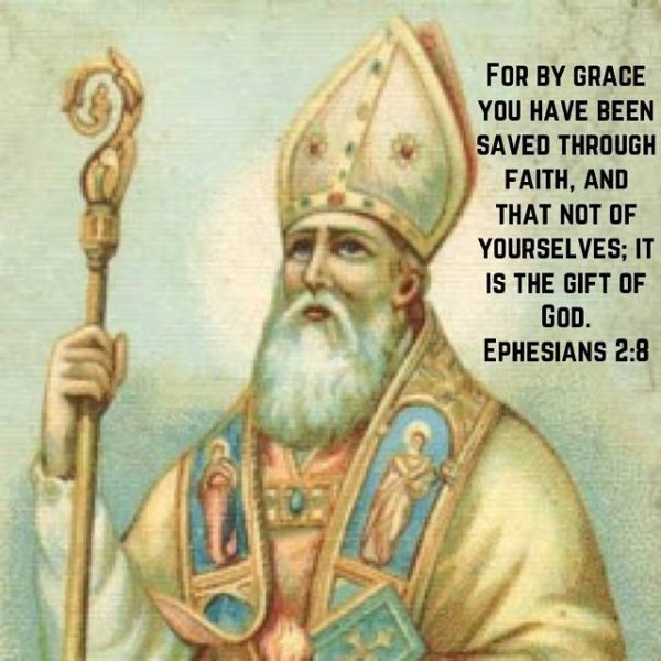 “For grace is given not because we have done good works, but in order that we may be able to do them.” – St. Augustine #coptic #orthodox #grace #faith #gift