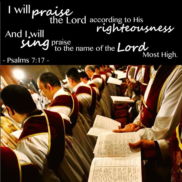 Teach him to sing those psalms which are so full of love of wisdom; as at once concerning chastity or rather, before all, of not companying with the wicked. – St. John Chrysostom . #SingPraises #Sing #Praise #Worship #Fellowship #Songs #Hymns #SingToTheLord #CopticOrthodox #Coptic #Orthodox #DailyReadings