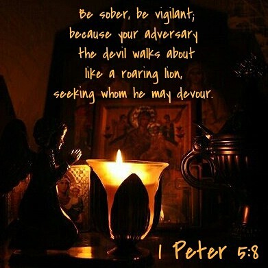 And even if the demons are strong as mighty mountains, they are burned up by prayer, like wax by fire. - 
St. Macarius the Great
.
.
#prayer #bewatchfulforyourenemy #dailyreadings #coptic #bevigilant