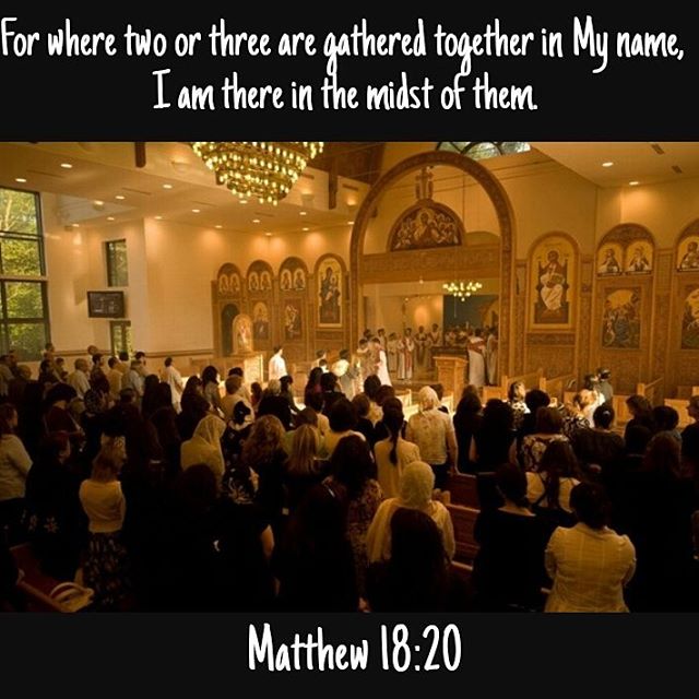 Without the cornerstone, namely Christ, I cannot imagine how could
men be built in the house of God, for God to dwell in them - St. Augustine
.
.
#thechurch #coptic #copticchurch #fellowship #unity #dailyreadings #orthodox