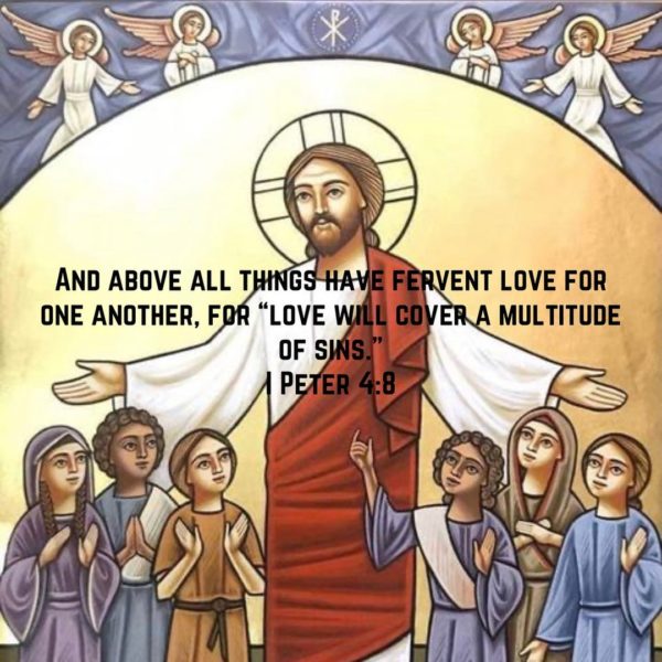 + Be firmly persuaded that your life is not just money and food, but is grounded in love for Almighty God. Remember that God is love, uniting all things animated by the laws of love, and bringing forth life from the union of love. – St. John of Kronstadt #copticorthodox #love #christ