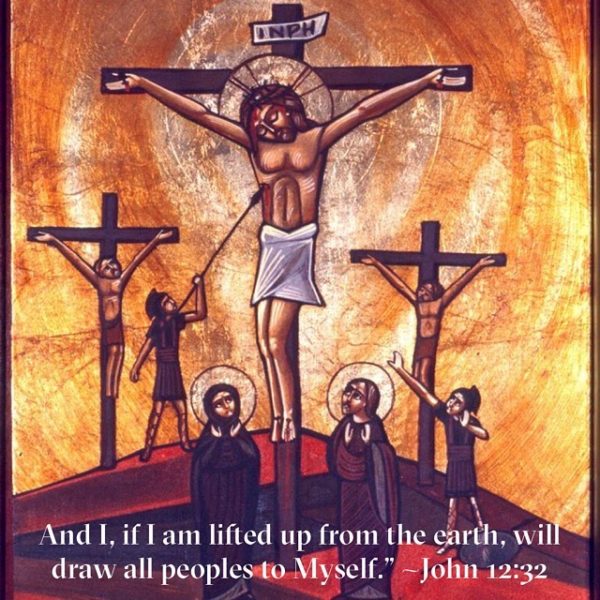 + Happy Feast of the Cross + “For Christ alone, as God, was able to procure all good things for us. And with exceeding good omen, He speaks of being “uplifted” instead of being “crucified.” For He would keep the mystery invisible to those intent on killing Him; for they were not worthy to learn it: nevertheless, He allowed them that were wiser to understand that He would suffer because of all and on behalf of all. And especially I suppose any one might take it in this way, and very fitly; that the Death on the Cross was an…