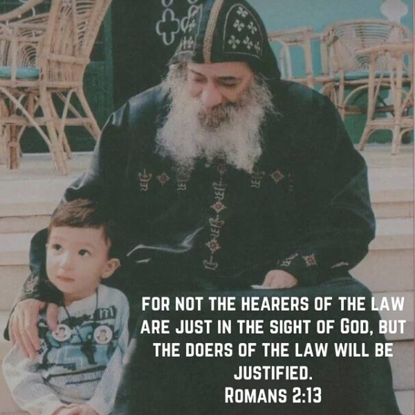 “A strong action is one that lasts even after your life…It continues into eternity where God will remember it for you…And it continues on earth where the people remember you for” – H.H. Pope Shenouda III #coptic #orthodox #action #faith #lent #fasting