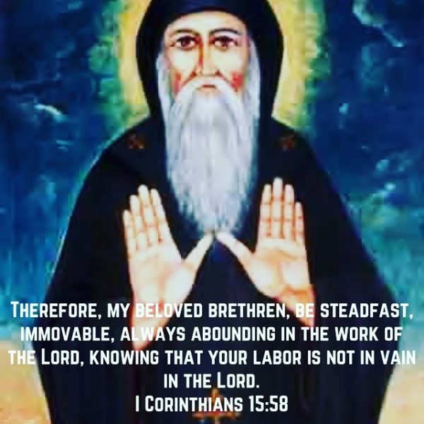 “The door is narrow and the way is difficult but the city is full of lights, joy, and happiness.”- St. Macarius the Great #coptic #orthodox #Steadfast