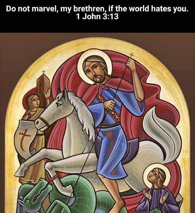 “Christianity is greatest when it is hated by the world.” -St Ignatius of Antioch
.
.
#martyrdom #stgeorge #prayforus #coptic #orthodox #copticorthodoxy #dailyreadings