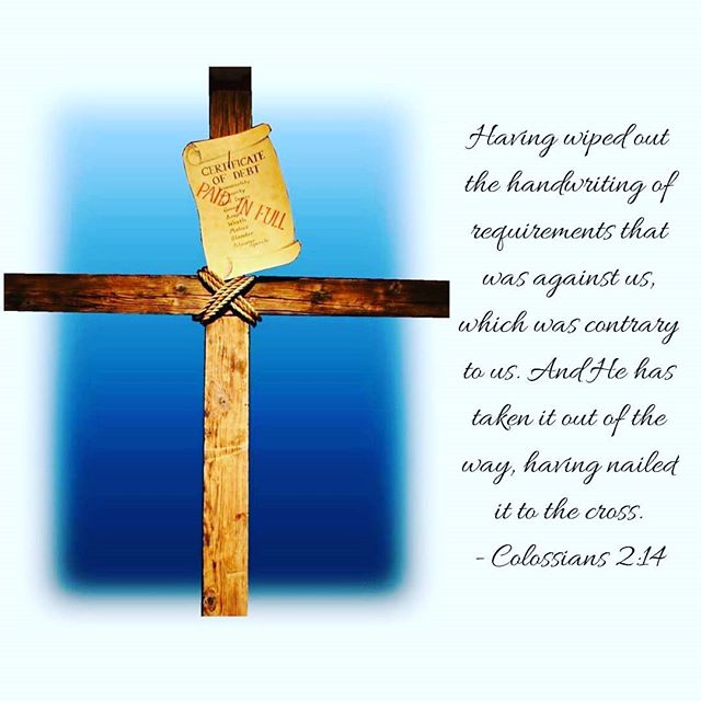 "Do you see how great His earnestness that the bond should be done away? To wit, we all were under sin and punishment. He Himself, through suffering punishment, did away with both the sin and the punishment, and He was punished on the Cross. To the Cross then He affixed it; as having power, He tore it asunder. What bond? He means either that which they said to Moses, namely, All that God has said will we do, and be obedient (Exodus 24:3), or, if not that, this, that we owe to God obedience; or if not this, he means that the devil held possession of it, the bond which God made for Adam, saying, In the day you eat of the tree, you shall die (Genesis 2:17) This bond then the devil held in his possession. And Christ did not give it to us, but Himself tore it in two, the action of one who remits joyfully."
- St John Chrysostom

#PaidInFull #NailedToTheCross #WipedRecord #FreelyFullyForgiven #Forgiven #FeastOfTheCross #Coptic #Orthodox #DailyReadings #ChurchFathers