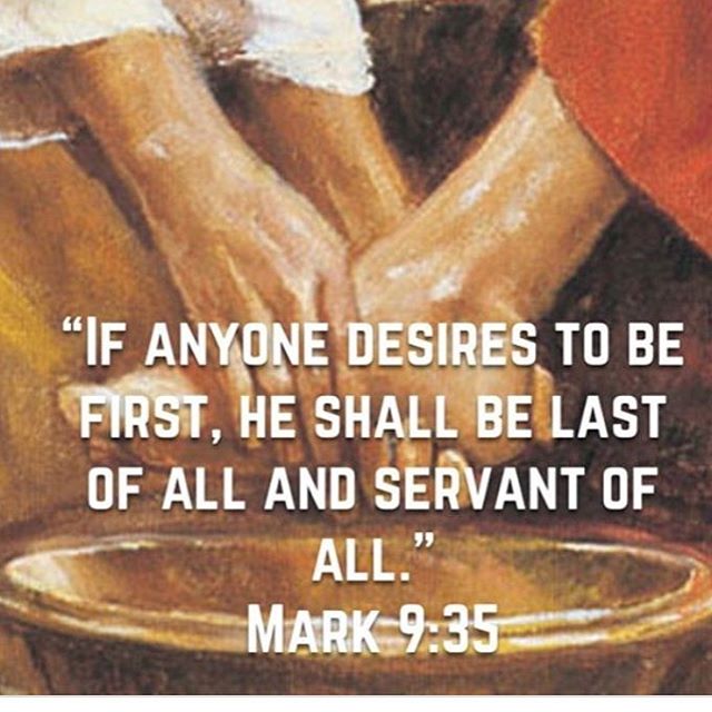 And he sat down, and called the twelve, and said unto them,
If any man desire to be first, the same shall be last of all, and servant of all. - Mark 9:35

If you are in love with precedence and the highest honor, pursue the things in last place, pursue being the least valued of all, pursue being the lowliest of all, pursue being the smallest of all, pursue placing yourselves behind others. The Gospel of St. Matthew, Homily
- St John Chrysostom #coptic #churchfathers #orthodoxy #humility #ancientfaith #stjohnchyrsostom