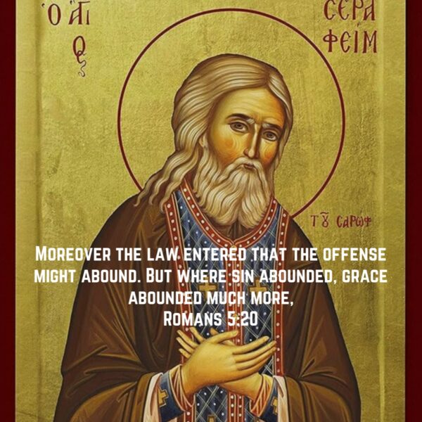 + Earthly riches, when distributed, are diminished. Yet the more the heavenly riches of God’s grace are distributed, the more they increase in him who distributes them. – St. Seraphim of Sarov #copticorthodox #christian #grace