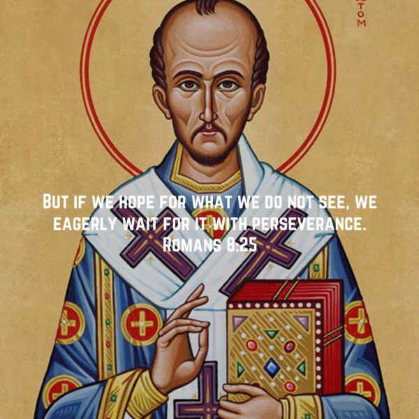 Your hope is the Church alone; your salvation is inside the Church only, your refuge is the Church. She is higher than the heavens, and wider than the whole earth… Holy Scripture…calls her an unshakable mountain. – St. John Chrysostom #copticorthodox #christianity #hope #salvation