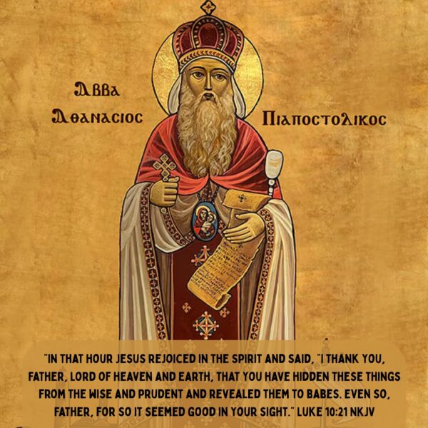 “Knowledge of their Maker is for men the only really happy and blessed life.” – St. Athanasius the Apostolic • • • #coptic #orthodox #dailyreadings #sayingsofthefathers #faith #orthodoxy #copticorthodox #christianity #liturgy #gospel #praise #grace #hope #faithful #copticfathers #saints #ukmidcopts