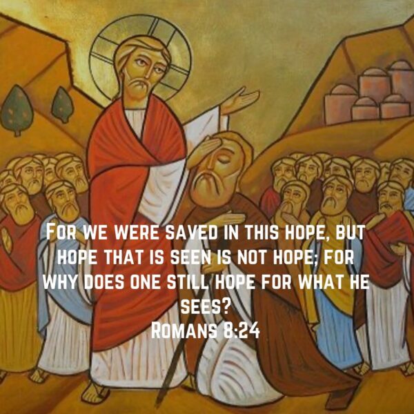 “A brother said to Abba Poemen, ‘My heart becomes lukewarm when a little suffering comes my way.’ The old man said to him, ‘Do we not admire Joseph, a young man of seventeen, for enduring his temptation to the end? And God glorified him. Do we not also see Job, how he suffered to the end, and lived in endurance Temptations cannot destroy hope in God’” – Abba Poemen • • • #coptic #orthodox #dailyreadings #sayingsofthefathers #faith #orthodoxy #copticorthodox #christianity #liturgy #gospel #praise #grace #hope #faithful #copticfathers #saints #ukmidcopts