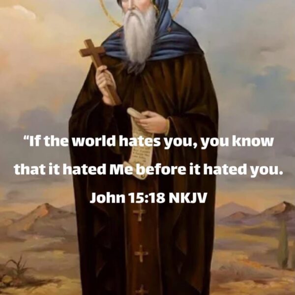 “I saw the snares that the enemy spreads out over the world and I said groaning, ˜What can get through from such snares? Then I heard a voice saying to me, Humility. ” St. Anthony the Great • • • #coptic #orthodox #dailyreadings #sayingsofthefathers #faith #orthodoxy #copticorthodox #christianity #liturgy #gospel #praise #grace #hope #faithful #copticfathers #saints #ukmidcopts
