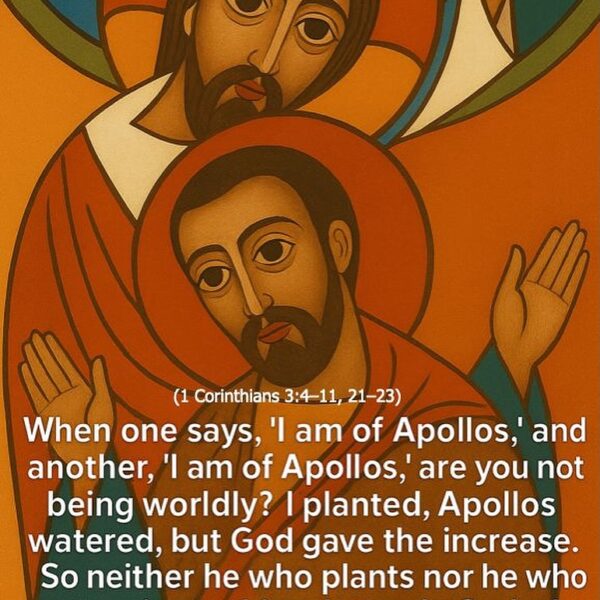 “If a man loves God with all his heart, all his thoughts, all his will, and all his strength, he will gain the fear of God; the fear will produce tears, tears will produce strength; by the perfection of this the soul will bear all kinds of fruits.” – St. Anthony the Great • • • #coptic #orthodox #dailyreadings #sayingsofthefathers #faith #orthodoxy #copticorthodox #christianity #liturgy #gospel #praise #grace #hope #faithful #copticfathers #saints #ukmidcopts