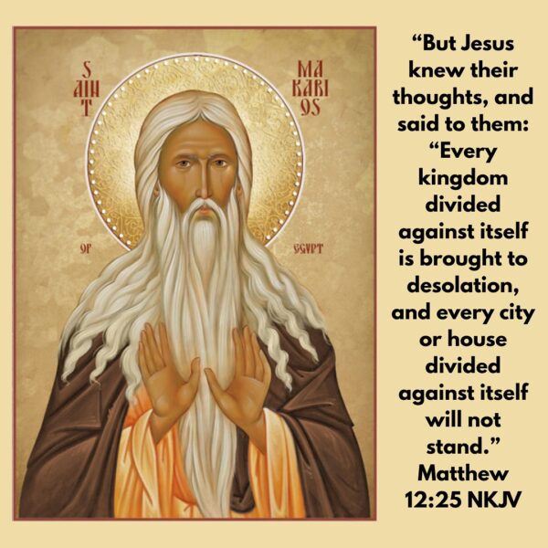 “The heart is but a small vessel; and yet dragons and lions are there, and there likewise are poisonous creatures and all the treasures of wickedness; rough, uneven paths are there, and gaping chasms. There also is God, there are the angels, there life and the Kingdom, there light and the apostles, the heavenly cities and the treasures of grace: all things are there.” – St. Macarius the Great • • • #coptic #orthodox #dailyreadings #sayingsofthefathers #faith #orthodoxy #copticorthodox #christianity #liturgy #gospel #praise #grace #hope #faithful #copticfathers #saints #ukmidcopts