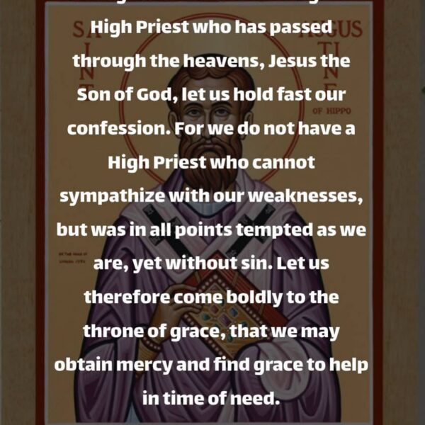 “We implore of you that you live as knowing that you are to render to God an account of your whole life.” – St. Augustine • • • #coptic #orthodox #dailyreadings #sayingsofthefathers #faith #orthodoxy #copticorthodox #christianity #liturgy #gospel #praise #grace #hope #faithful #copticfathers #saints #ukmidcopts