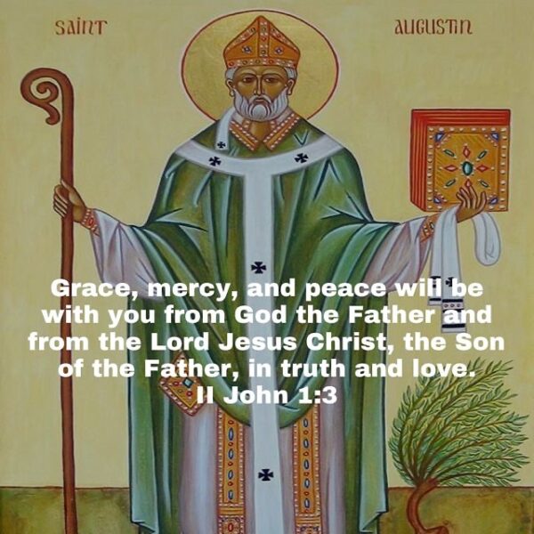 Since love grows within you, so beauty grows. For love is the beauty of the soul.” – St. Augustine • • • #coptic #orthodox #dailyreadings #sayingsofthefathers #faith #orthodoxy #copticorthodox #christianity #liturgy #gospel #praise #grace #hope #faithful #copticfathers #saints #ukmidcopts