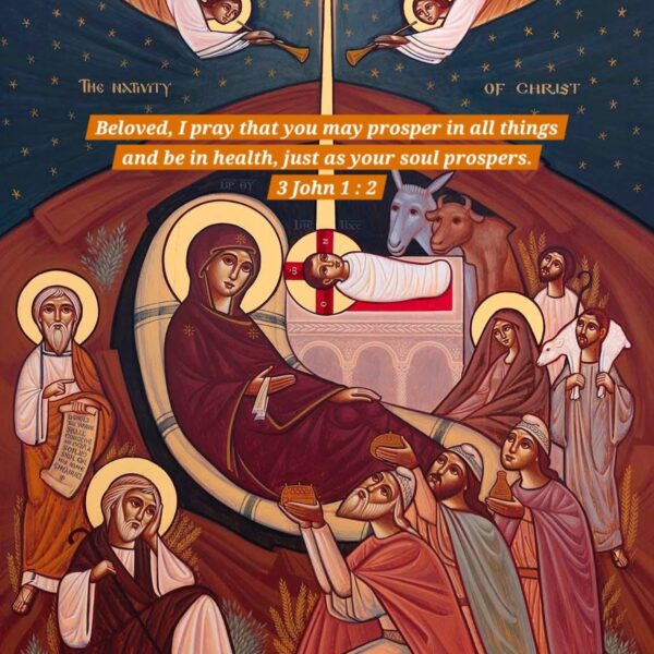 “The body prospers in the measure in which the soul is weakened, and the soul prospers in the measure in which the body is weakened.” – Abba Daniel • • • #coptic #orthodox #dailyreadings #sayingsofthefathers #faith orthodoxy copticorthodox christianity liturgy gospel praise grace hope faithful copticfathers saints ukmidcopts