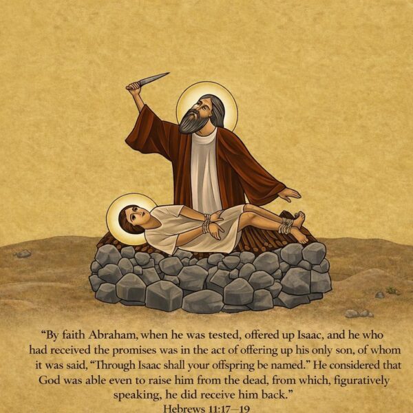 Great indeed was the faith of Abraham. For while in the case of Abel, and of Noah, and of Enoch, there was an opposition of reasonings only, and it was necessary to go beyond human reasonings; in this case it was necessary not only to go beyond human reasonings, but to manifest also something more. For what was of God seemed to be opposed to what was of God; and faith opposed faith, and command promise. – Saint John Chrysostom • • • #coptic #orthodox #dailyreadings #sayingsofthefathers #faith orthodoxy copticorthodox christianity liturgy gospel praise grace hope faithful copticfathers saints ukmidcopts