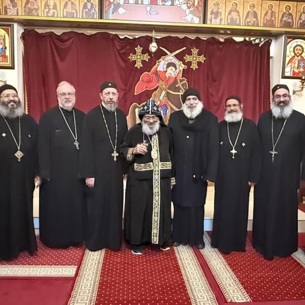 H.G. Bishop Missael meets with the Fathers of the Diocese