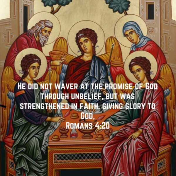 ‘Even faith, [Paul] says, is not from us. For if the Lord had not come, if he had not called us, how should we have been able to believe? “For how,” [Paul] says, “shall they believe if they have not heard?” (Rom. 10:14). So even the act of faith is not self-initiated. It is, he says, “the gift of God” (Eph. 2:8c)’. St John Chrysostom