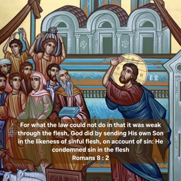 “This is the great work of a man: always to take the blame for his own sins before God and to expect temptation to his last breath.” St. Anthony the Great