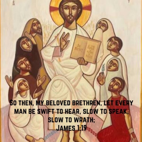 “The mind disturbed by anger cannot rightly judge what is pleasing to God.” – St Severus of Antioch