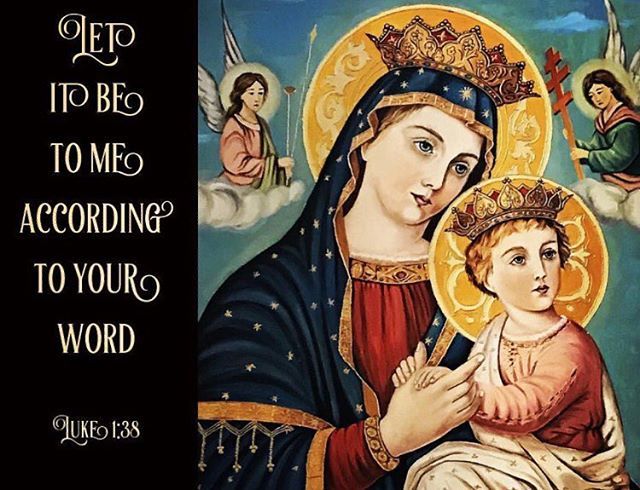 'And Mary said Behold the handmaid of the Lord Thus ought the virgin who brought forth meekness and humility itself to show forth an example of the most profound humility.' - St. Ambrose #coptic #orthodox #churchfathers #godislove #ukmidcopts #theotokos